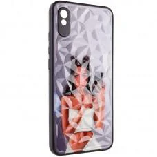 TPU+PC чохол Prisma Ladies для Xiaomi Redmi 9A Black in White