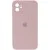 Чохол Silicone Case Square Full Camera Protective (AA) для Apple iPhone 11 (6.1") Рожевий / Pink Sand Чохол Silicone Case Square Full Camera Protective (AA) для Apple iPhone 11 (6.1") Рожевий / Pink Sand