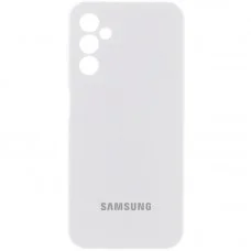 Чохол Silicone Cover Lakshmi Full Camera (AA) with logo для Samsung Galaxy A55 Білий / White