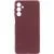 Чохол TPU GETMAN Liquid Silk Full Camera для Samsung Galaxy A05s Бордовий / Marsala
