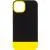 Чохол TPU+PC Bichromatic для Apple iPhone 11 (6.1") Black / Yellow Чохол TPU+PC Bichromatic для Apple iPhone 11 (6.1") Black / Yellow