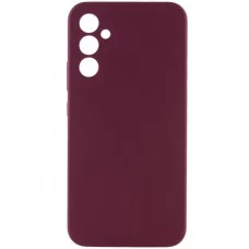 Чохол Silicone Cover Lakshmi Full Camera (AAA) для Samsung Galaxy A56 5G Бордовий / Plum