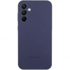Чохол Silicone Cover Lakshmi Full Camera (AAA) with Logo для Samsung Galaxy S25 Темно-синій / Midnight blue