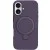 Чохол Silicone Case Full Protective NO LOGO with Ring для Apple iPhone 16 Plus (6.7") Purple