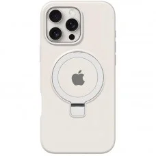Чохол Silicone Case Full Protective with Ring для Apple iPhone 16 Pro Max (6.9") White