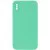 Silicone Case Square Full Camera Protective (AA) NOLOGO для Apple iPhone XS Max (6.5") Зелений / Spearmint