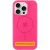 Чохол Silicone Case Full Protective (AA) with MagSafe для Apple iPhone 16 Plus (6.7") Рожевий / Barbie pink