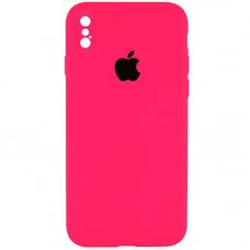 Чехол Silicone Case Square Full Camera Protective (AA) для Apple iPhone XS Max (6.5")