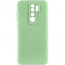Чохол TPU GETMAN Liquid Silk Full Camera для Xiaomi Redmi 9 Зелений / Pistachio