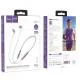 Bluetooth Навушники Hoco ES69 Platium neck-mounted Purple