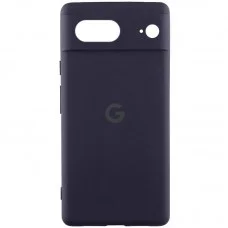 Чохол Silicone Cover Lakshmi Full Camera (AAA) with Logo для Google Pixel 8 Сірий / Dark Gray