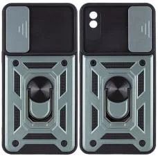 Чохол Ummi Camshield Serge Ring для Xiaomi Redmi 9A Зелений