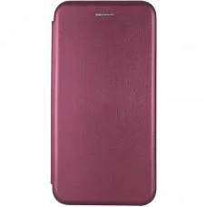 Шкіряний чохол (книжка) Classy для Xiaomi Redmi 8 Бордовий