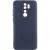 Чохол TPU GETMAN Liquid Silk Full Camera для Xiaomi Redmi 9 Синій / Midnight Blue