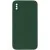 Silicone Case Square Full Camera Protective (AA) NOLOGO для Apple iPhone XS Max (6.5") Зелений / Cyprus Green