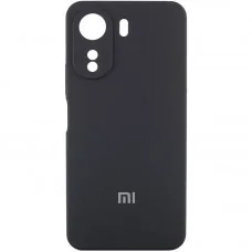 Чохол Silicone Cover Lakshmi Full Camera (AA) with logo для Xiaomi Redmi 13C / Poco C65 Чорний / Black
