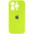 Чохол Silicone Case Full Camera Protective (AA) для Apple iPhone 16 Pro (6.3") Кислотно-зелений / Acid Green