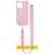 Чохол TPU GETMAN Cat with straps для Apple iPhone 16e (6.1") Pink