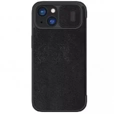 Кожаный чехол-книжка Nillkin Qin Pro Camshield для Apple iPhone 15 (6.1") Кожаный чехол-книжка Nillkin Qin Pro Camshield для Apple iPhone 15 (6.1")