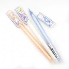 Ручка дитяча пиши-стирай Aodemei Girl, 0.38 мм, синя, 12 шт.