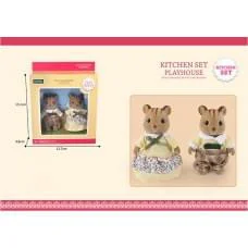 Набір тварин флоксові Білки 2 фігурки G08