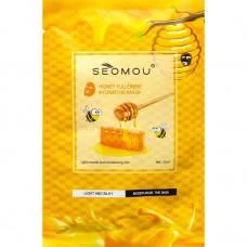 Маска зволожуюча для обличчя "Мед" 25мл 720964 18 шт. в уп. //