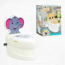Горщик Pilsan Слоненя спинка знімний горщик тримач паперу звуки води підсвічування 07-566