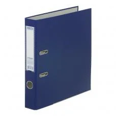 Реєстратор односторонній Etalon, А4, 50 мм, збірний, темно-синій