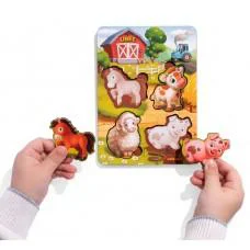 Вкладиші "Домашні тварини - 1" (фон із підказкою), 16*12*0,6см
