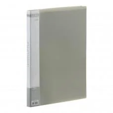 Папка А4 з боковим притиском Jobmax, сірий