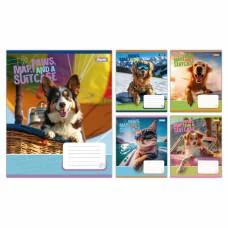 Зошити учнівські 24 аркуша лінія 1B Travelers, 20 шт. в упаковці