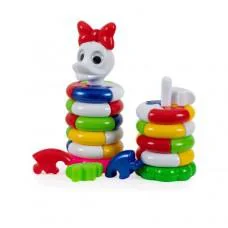 Пирамидка пазл Уточка девочка Бамсик