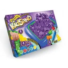 Набір для творчості Кінетичний пісок Kidsand, 1600 г, з пісочницею, Danko Toys