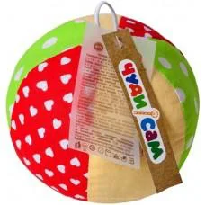 М’яч-м’якиш Геометрія ХБ, 15 см, брязкальце