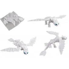 3D Іграшка Як приручити дракона, Денна Фурія, біла, 22x27 см