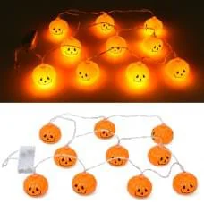 Гірлянда Гарбузики 160 см 10 лампочок MK5757
