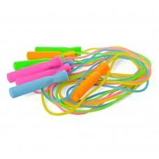 Скакалка, 270 см, мотузка гума, ручка пластик, підшипник