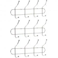 Вішалка настінна на 4 підвійні гачки, 31, 5*8*13 см x2-253