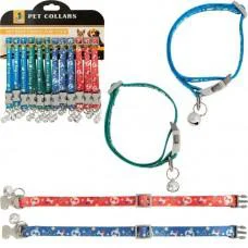 Нашийник LOVE DOG з дзвіночком регульований, 12 шт