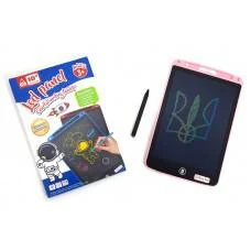 Планшет для малювання LCD Writing Tablet, 10 дюймів, кольоровий, 26x17x0.8 см, 1002C