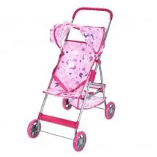 Коляска для ляльки, метал,прогулянкова,кошик,64-60-33см,вис до ручки64см,у п/е -33-8см /12/