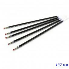 Стержень для ручки 5022 красн 137мм, ціна за 100 шт. //