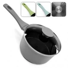 Сотейник з кришкою литий мармур "Megastone" інд. дно 16*8см 10371-16 /6/