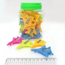 Точилка Истребитель, в банке, 24 шт., 103952 (в ассортименте)