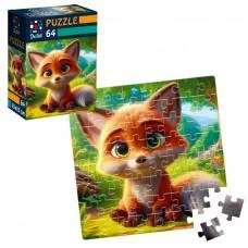 Пазли De.tail Допитливе лисеня, 64 деталі, DT1234-07