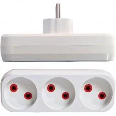 Трійник білий "Morke" 13*4,5*3см M23