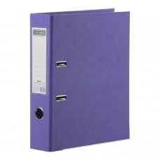 Реєстратор двосторонній Elite, А4, 70/75 мм, PP, фіолетовий, збірний