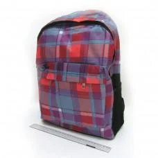 Рюкзак із кишенею Квадрати, 42x30x13 см, 0632-B-4