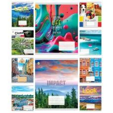 Зошити учнівські 18 аркушів клітинка 20 штук в упаковці ТЕ41200