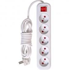 Электрический удлинитель с выключателем на 5шт/3м RLFR503